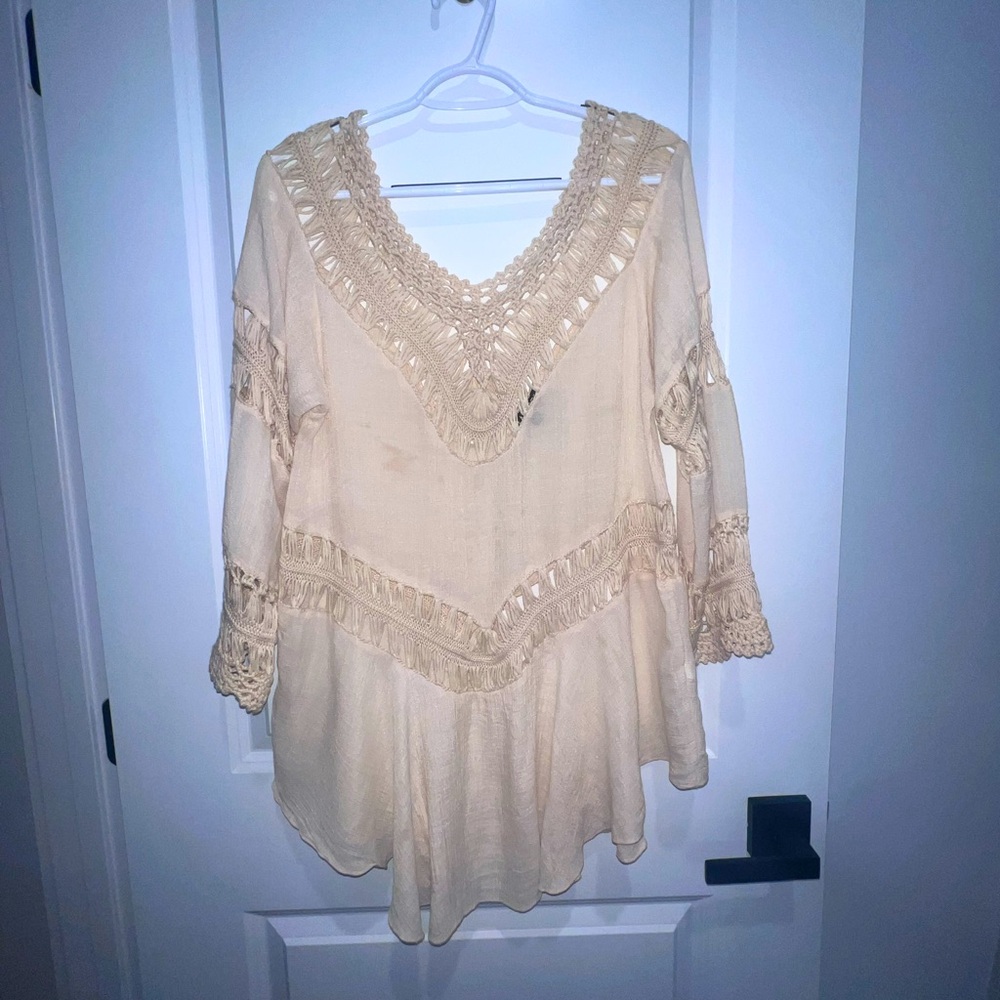 Beach swimsuit cover up